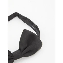 Black bow tie