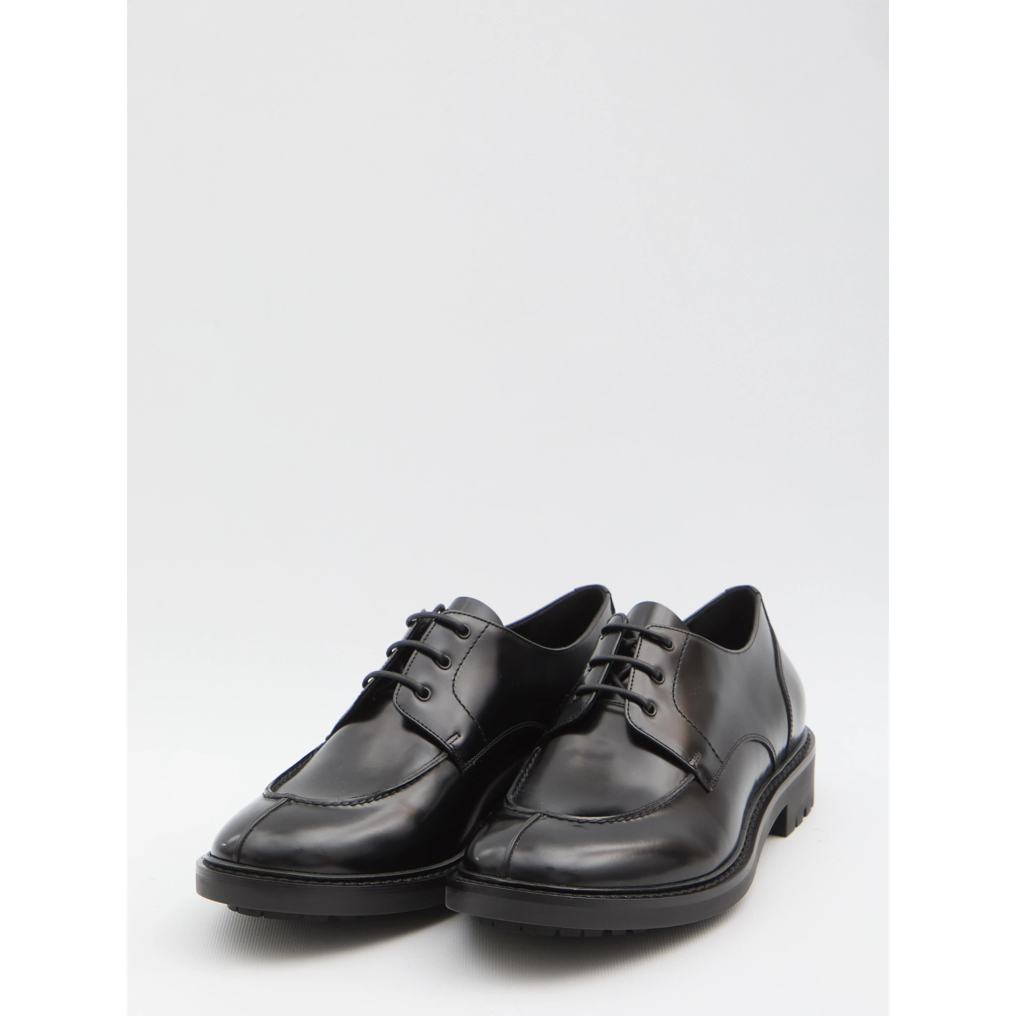 Derby Lino in smooth leather