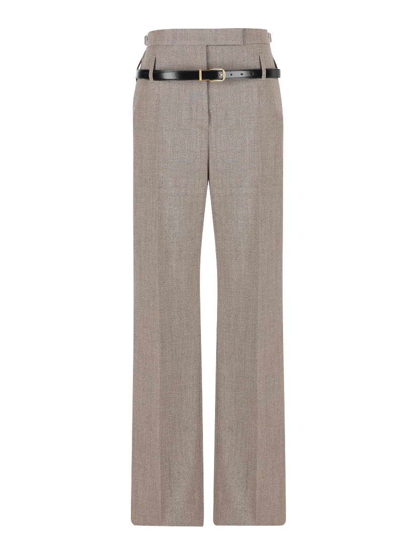 Trompe-L'Å“Il Belted Trousers