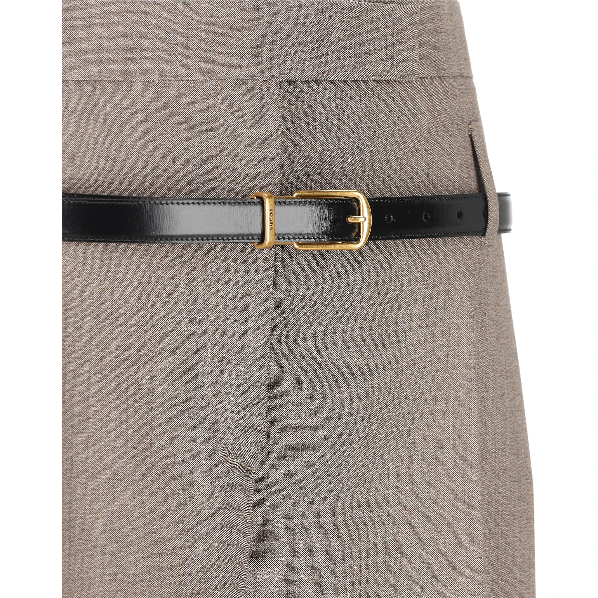 Trompe-L'Å“Il Belted Trousers