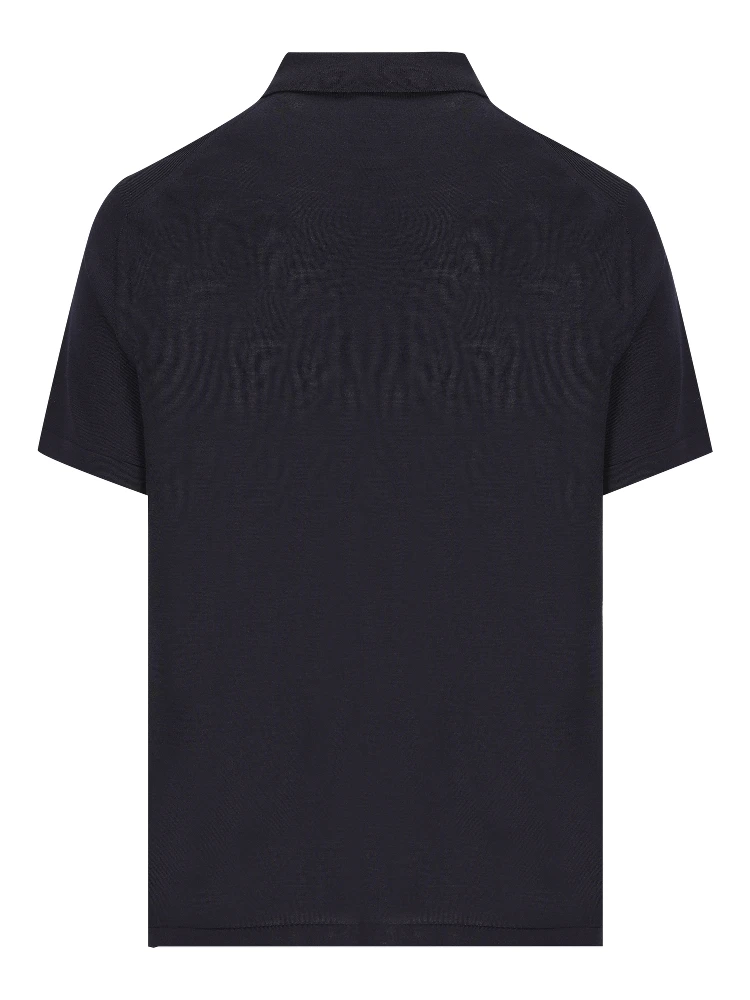 Logo-embroidered shirt alternative