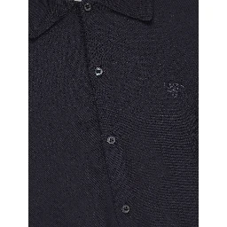 Logo-embroidered shirt