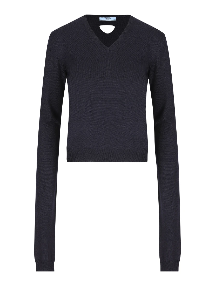 Prada Sweaters Blue