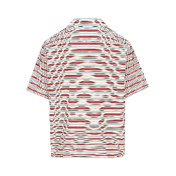 Striped bowling shirt