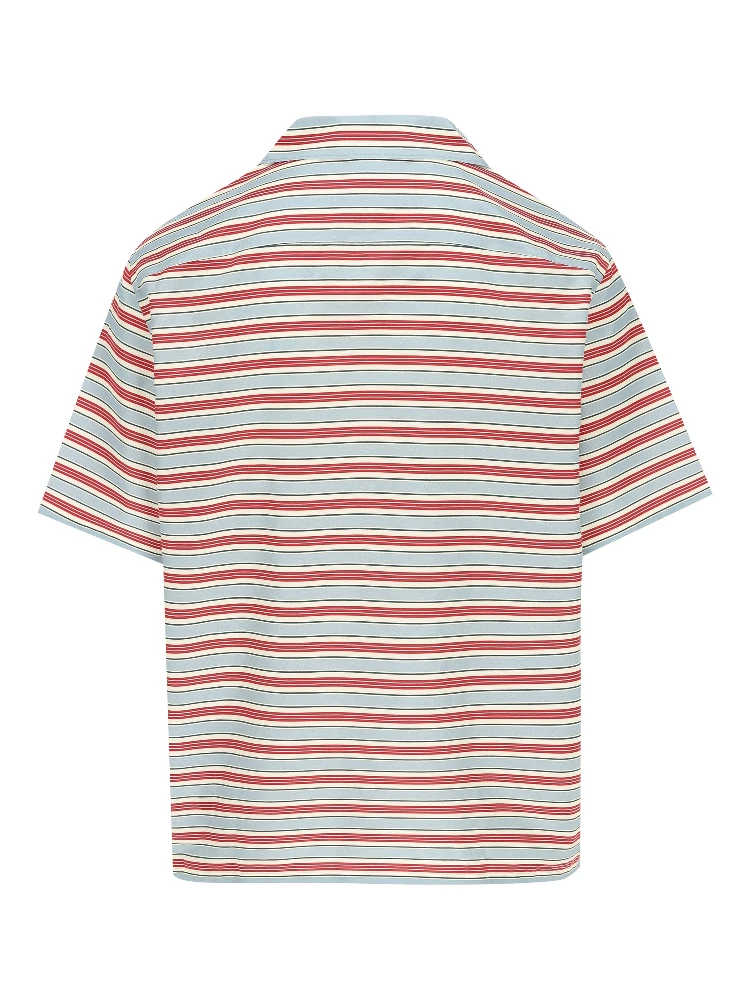 Striped bowling shirt alternative