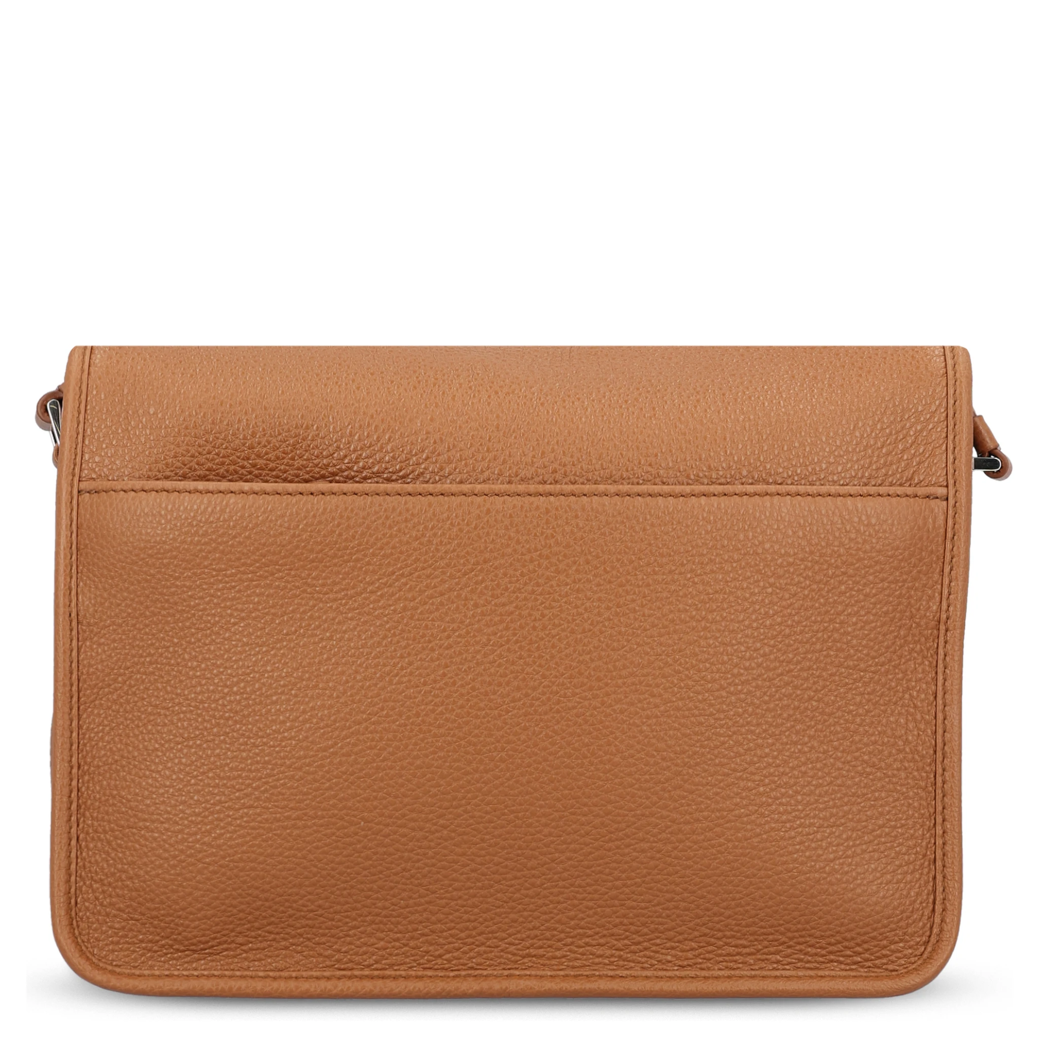 Hammered leather shoulder bag