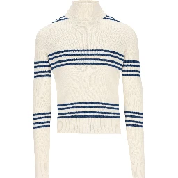 Wool turtleneck sweater