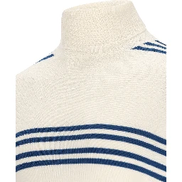 Wool turtleneck sweater