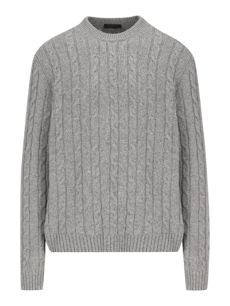 Prada Sweaters Grey