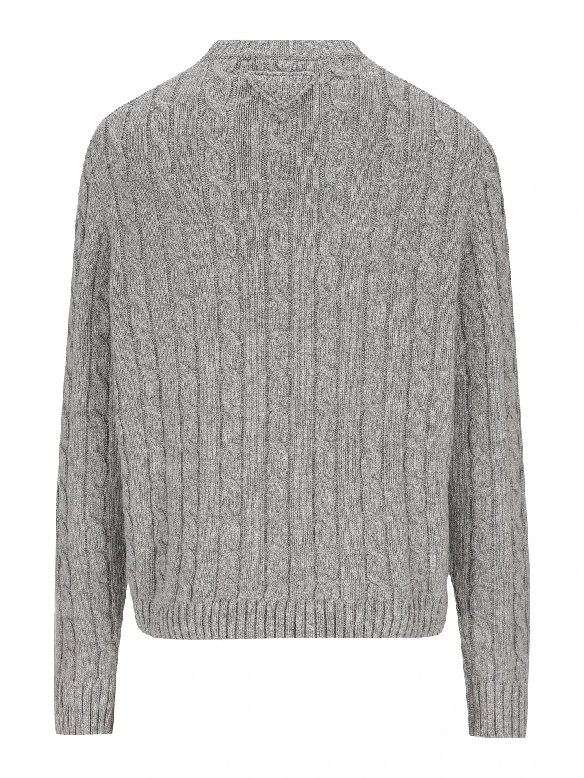 Prada Sweaters Grey