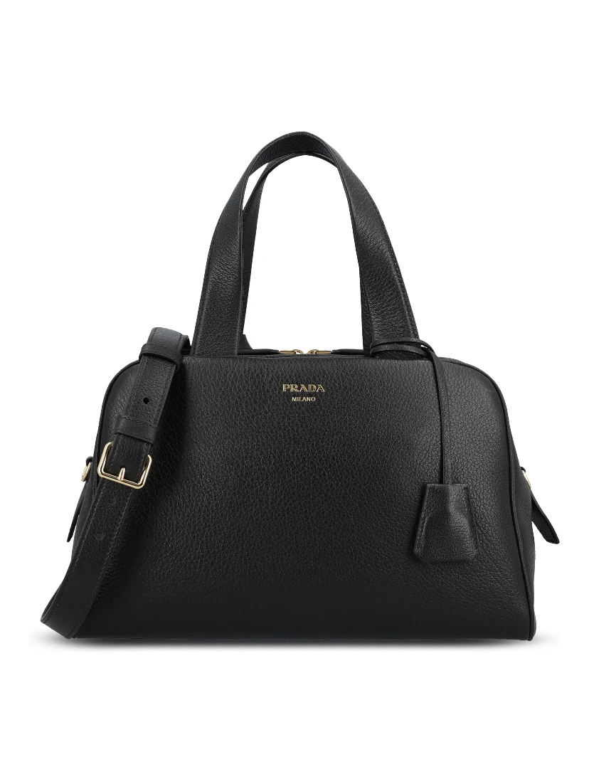 Large Leather Bowler Bag