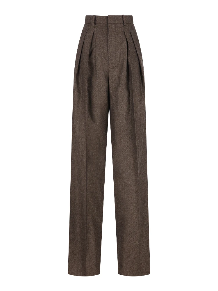 Pleated trousers