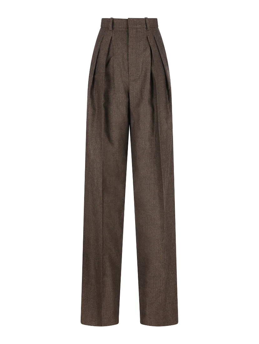 Pleated trousers
