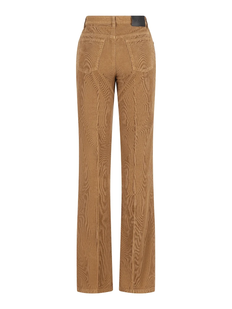 Pleat-detail corduroy trousers alternative