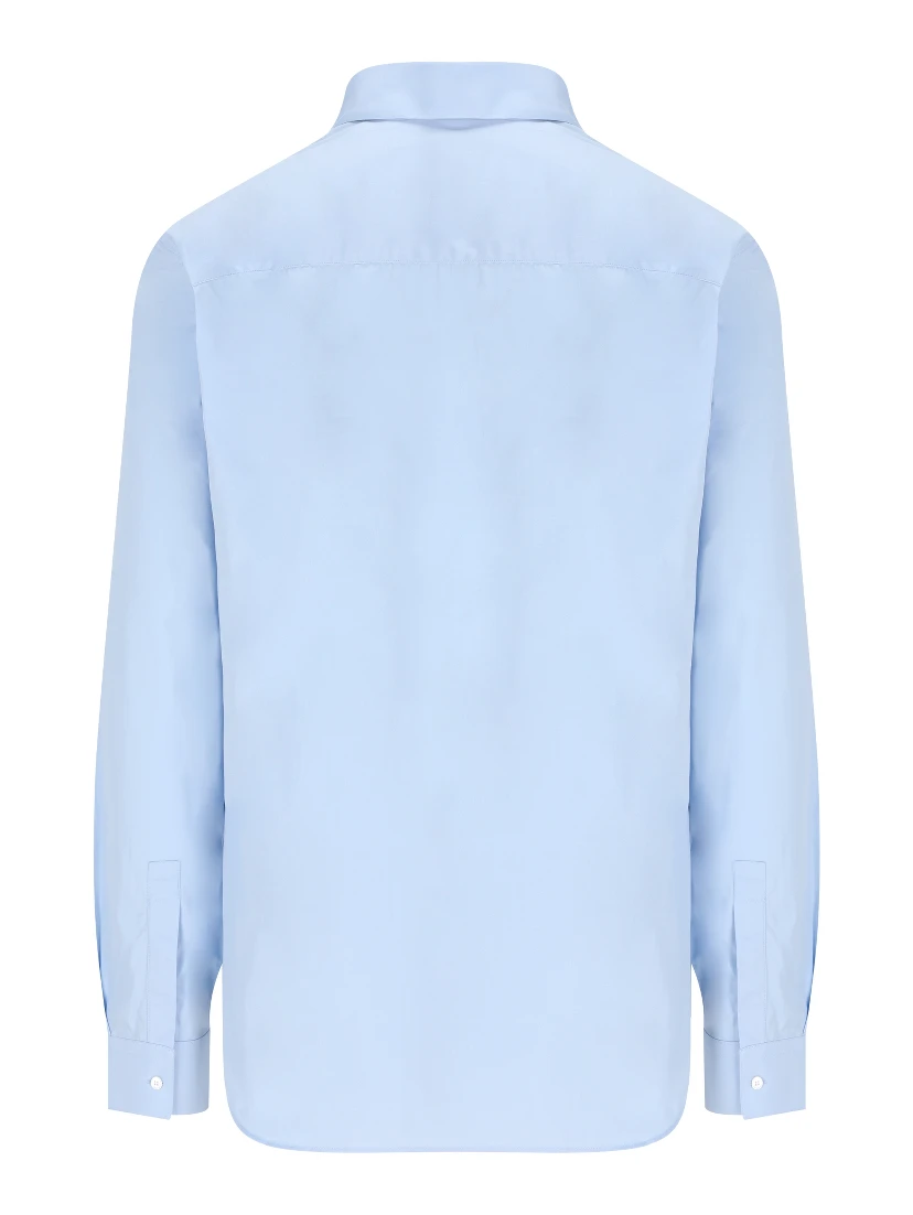 Long-sleeve cotton shirt