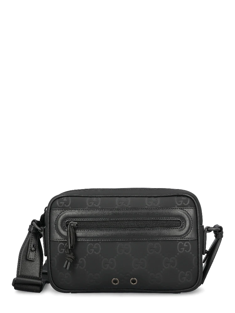 Gucci GG Emblem small crossbody bag