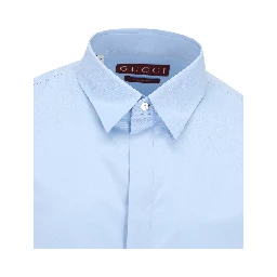 Long-sleeve cotton shirt