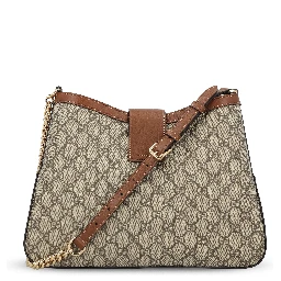 Medium Padlock GG shoulder bag