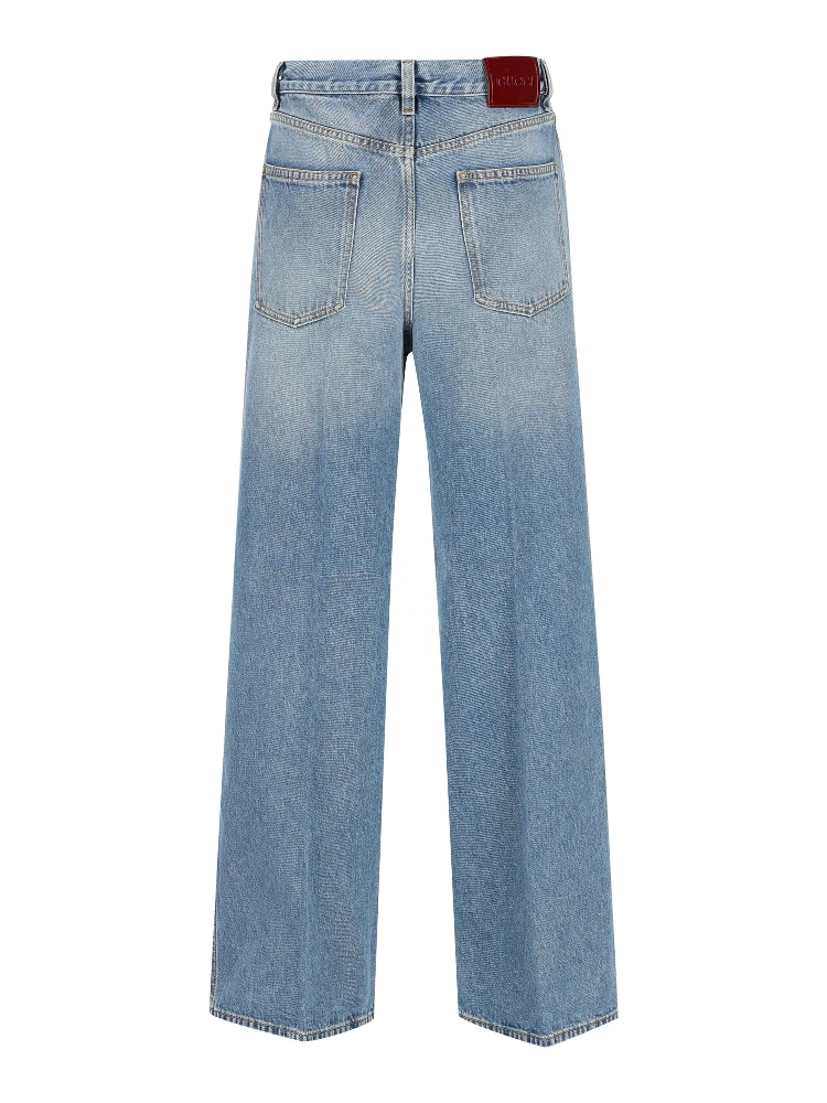 Wide-leg Petite-fit Denim Jeans alternative