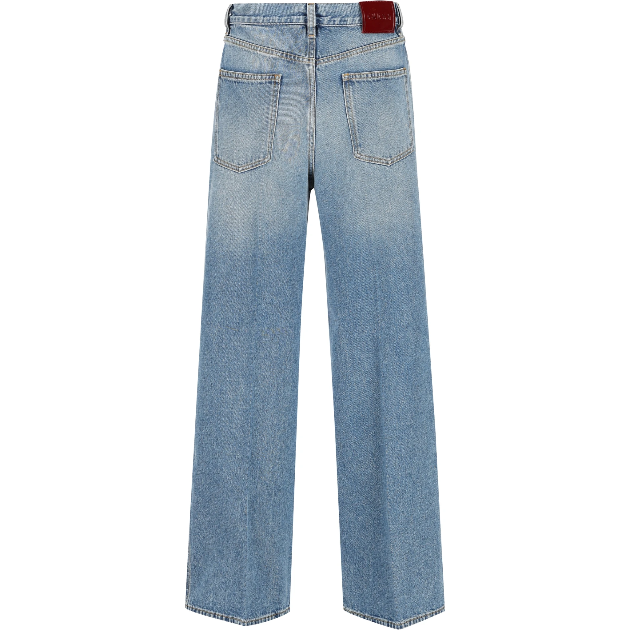 Wide-leg Petite-fit Denim Jeans