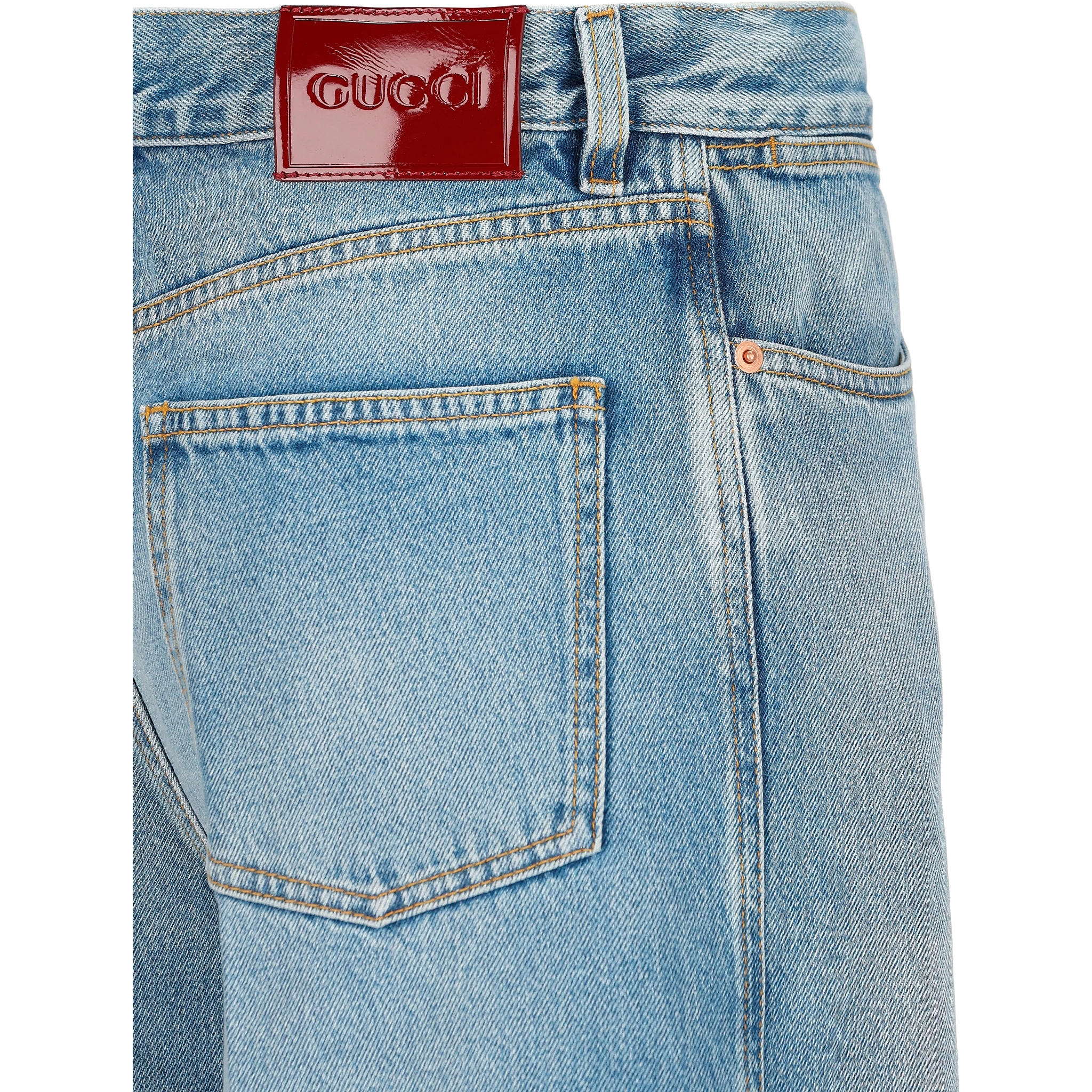 Wide-leg Petite-fit Denim Jeans