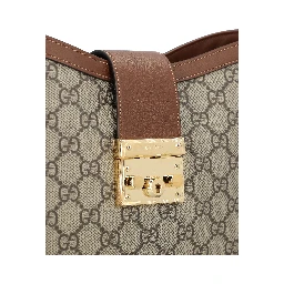 Medium Padlock GG shoulder bag