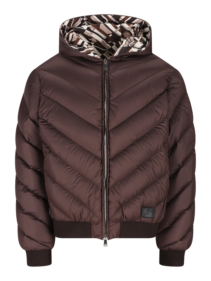 Fendi Coats Brown