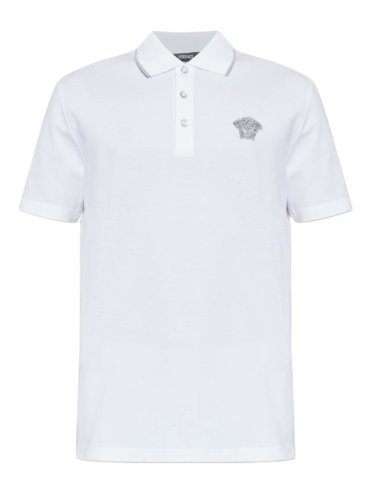 Versace T-shirts and Polos White