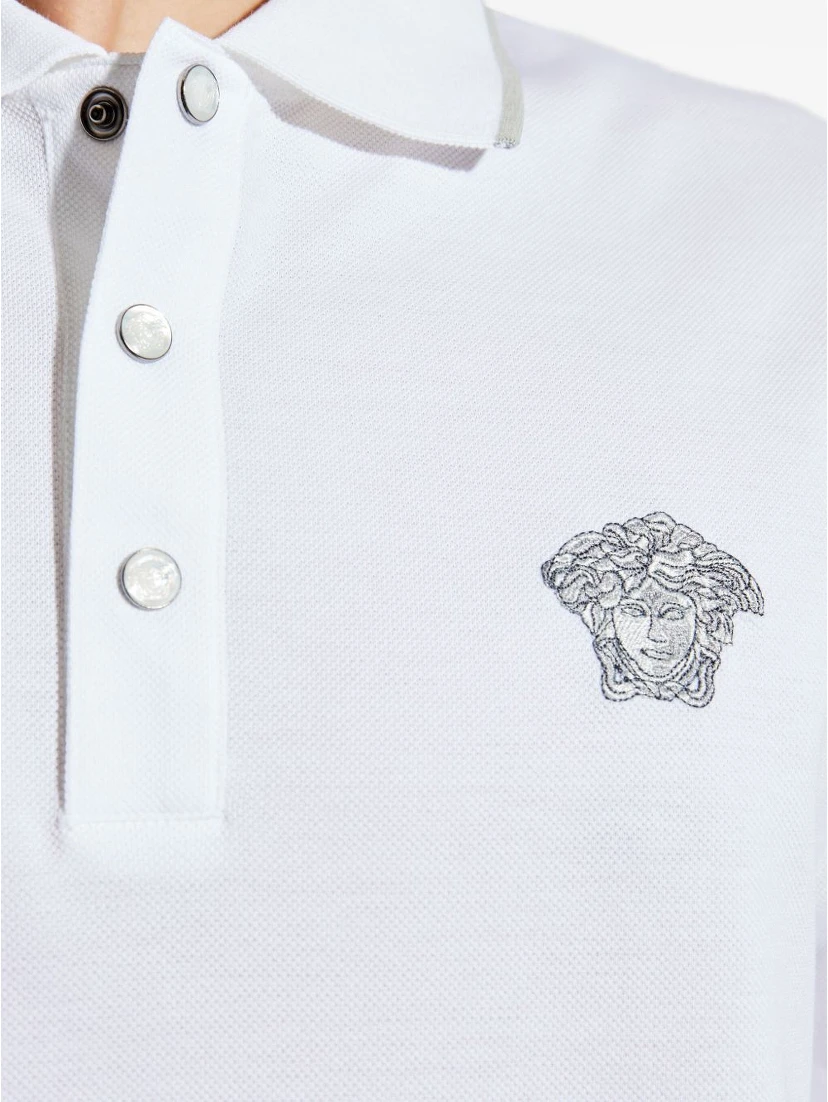 Versace T-shirts and Polos White