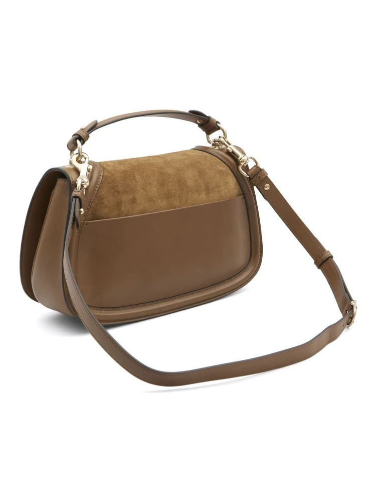 Blondie leather top handle shoulder bag alternative