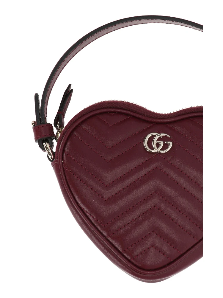 Heart-shaped mini GG Marmont bag alternative