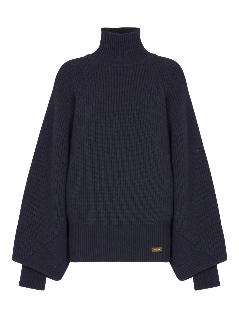 Balmain Sweaters Blue