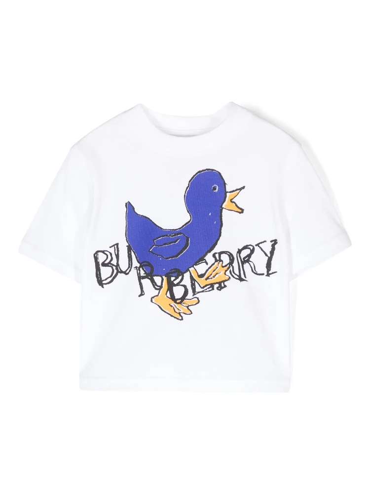 Burberry Kids T-shirts and Polos White