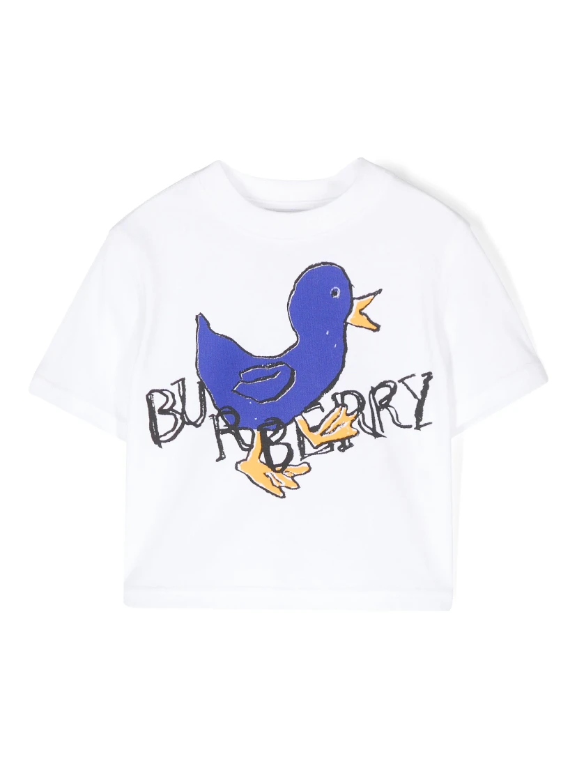 Burberry Kids T-shirts and Polos White