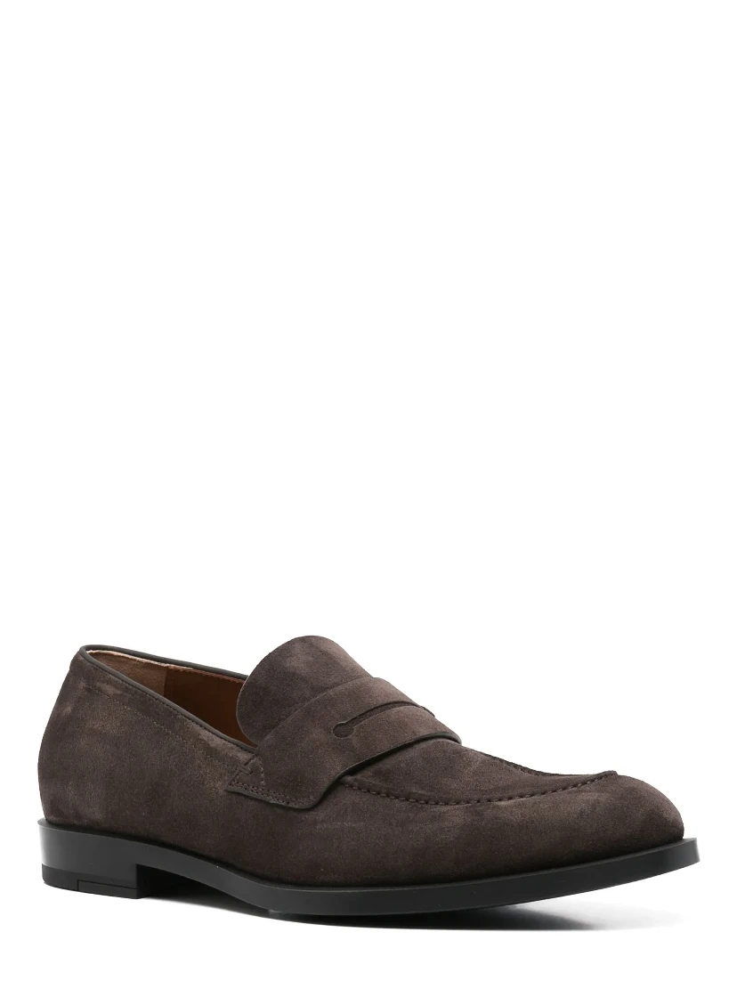 ZEGNA Flat shoes Brown