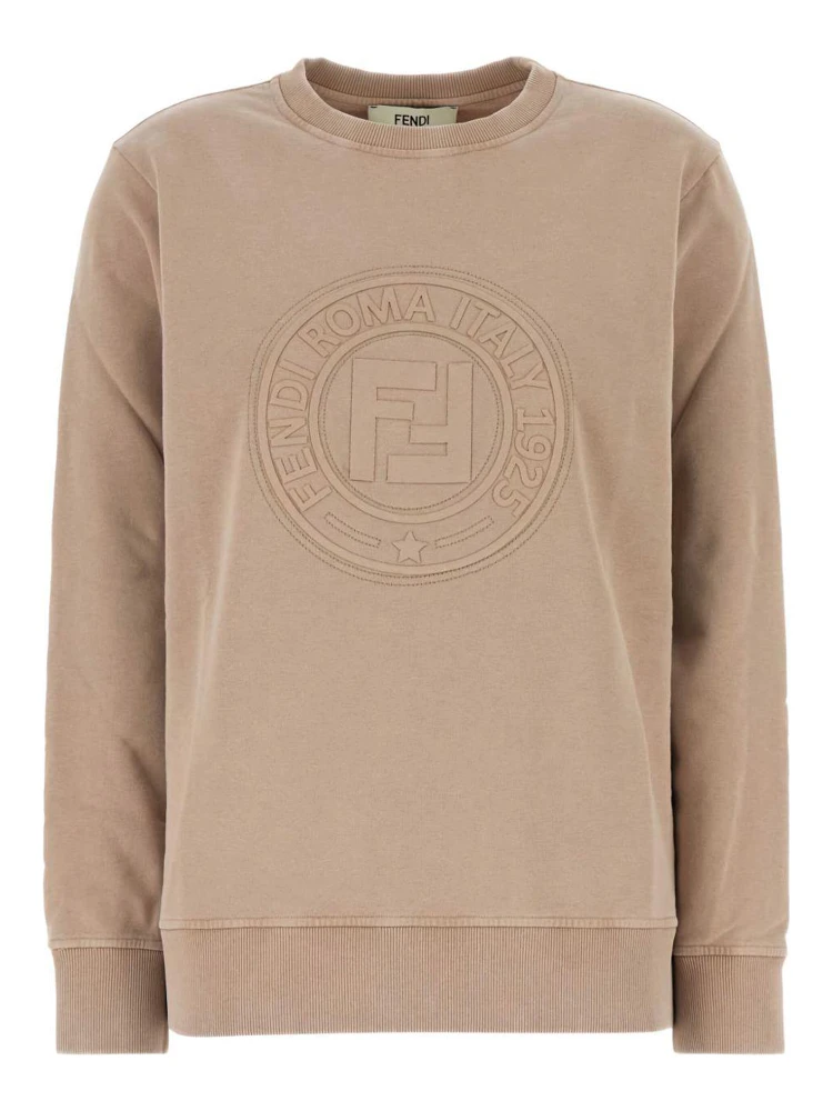 Fendi Sweaters Beige