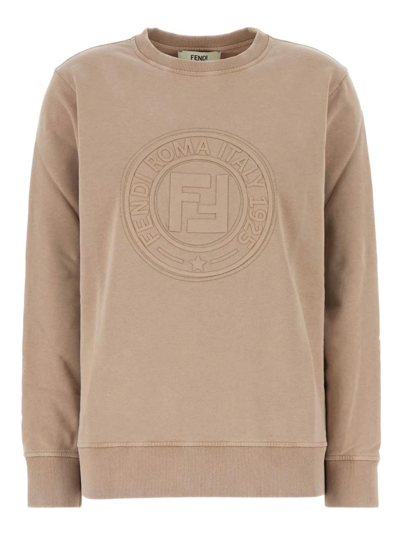 Fendi Sweaters Beige