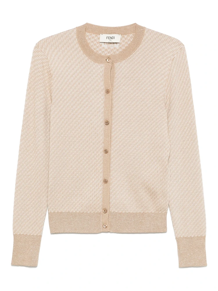 Fendi Sweaters Beige