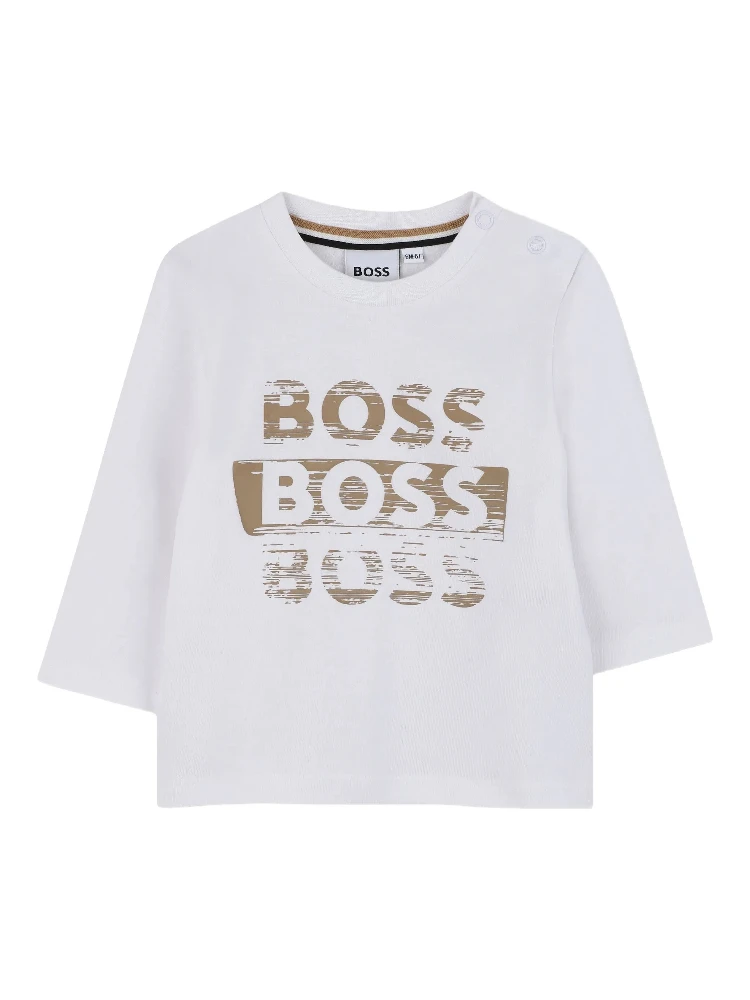 Hugo Boss T-shirts and Polos White