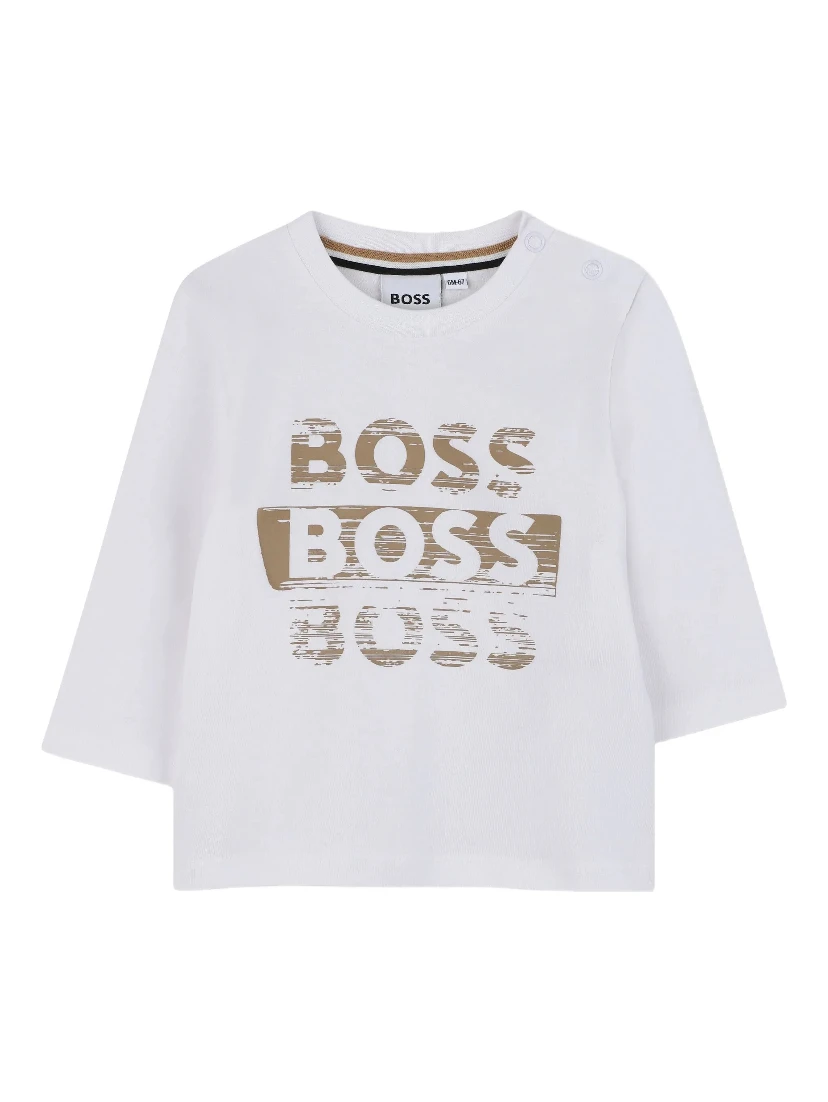 Hugo Boss T-shirts and Polos White