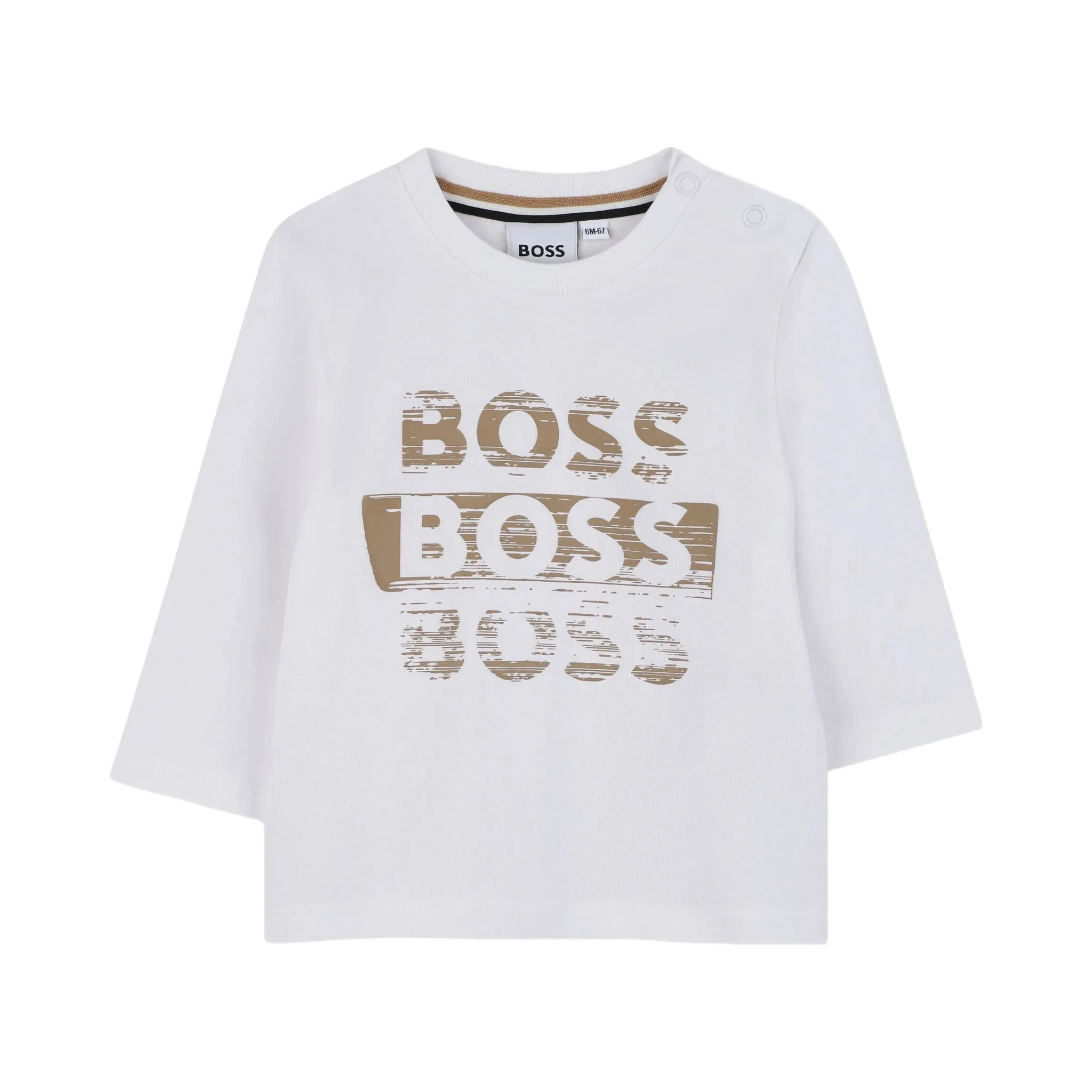 Hugo Boss T-shirts and Polos White
