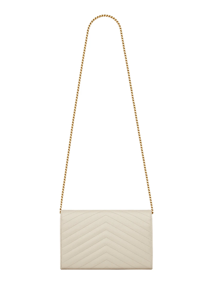 Cassandre matelassé envelope leather wallet