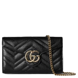 GG Marmont wallet on chain
