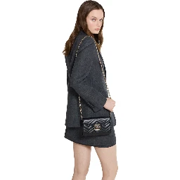 GG Marmont wallet on chain