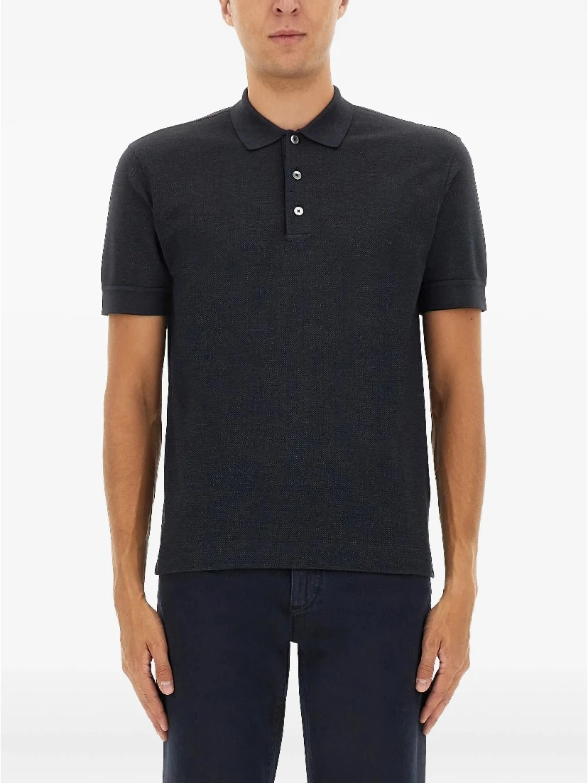 ZEGNA T-shirts and Polos Blue