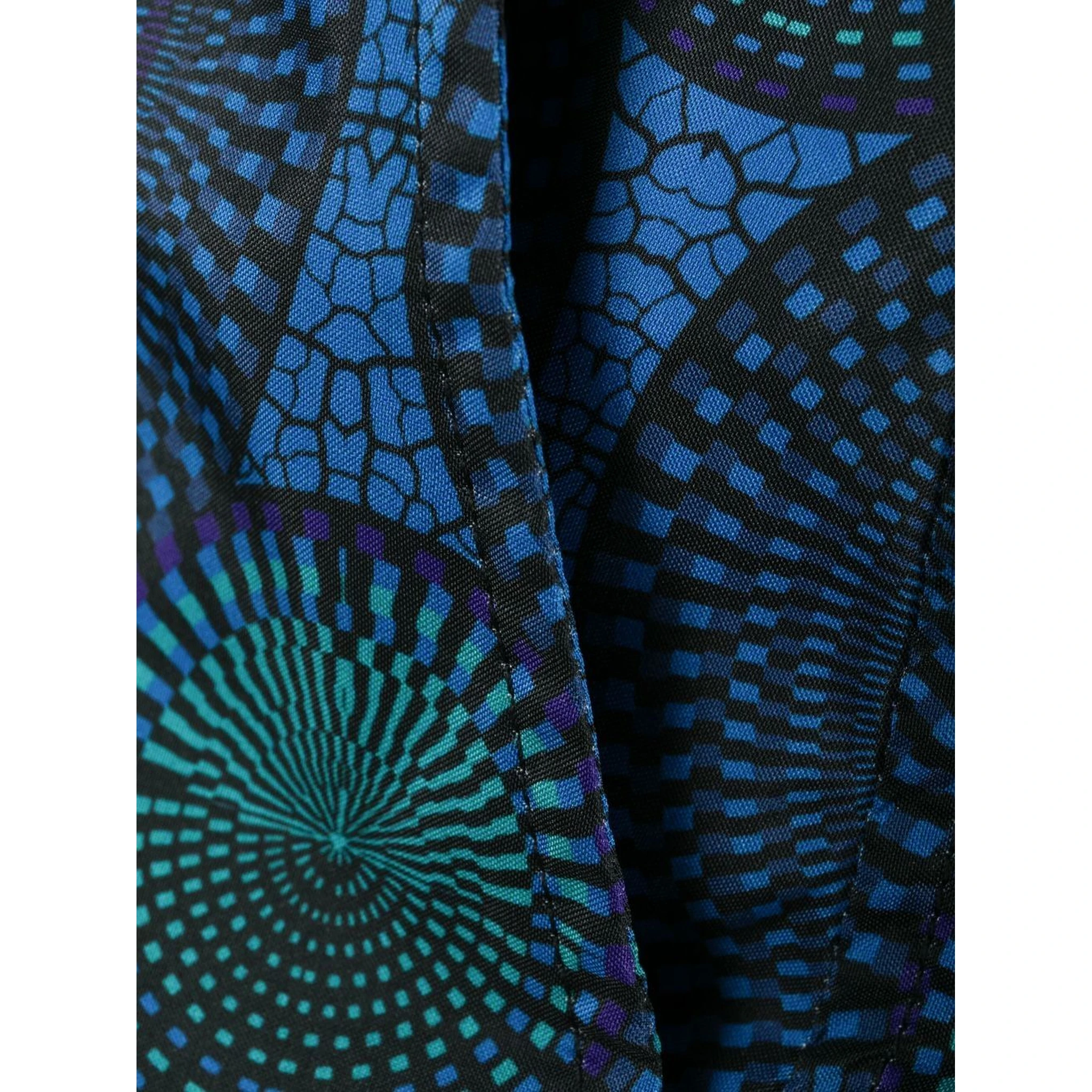 mosaic-print swim shorts