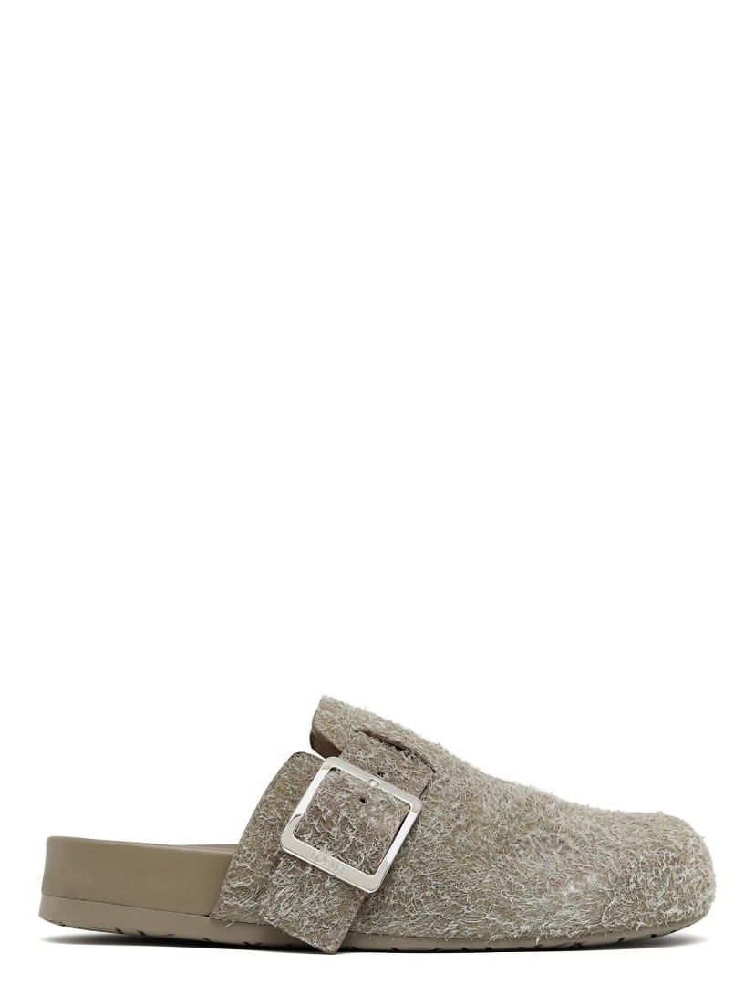 Ease Buckle Mule In Green