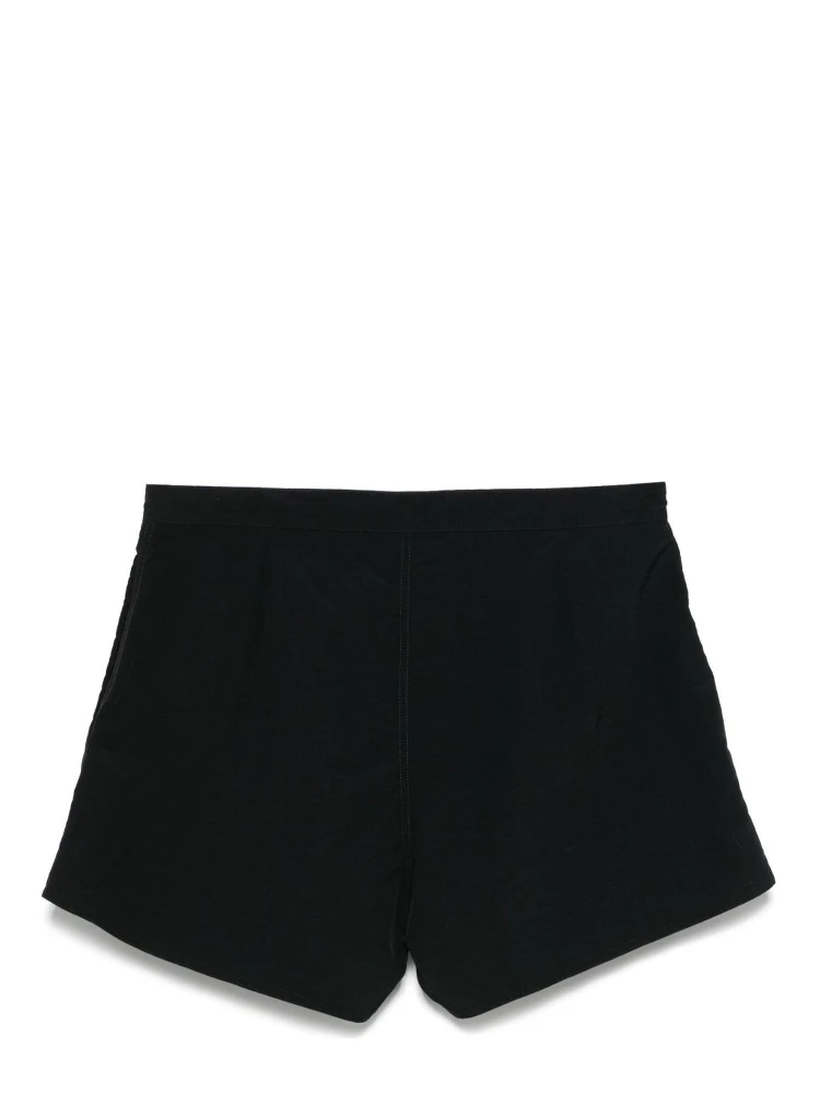 Slim-fit Short-length Swim Shorts In Black alternative