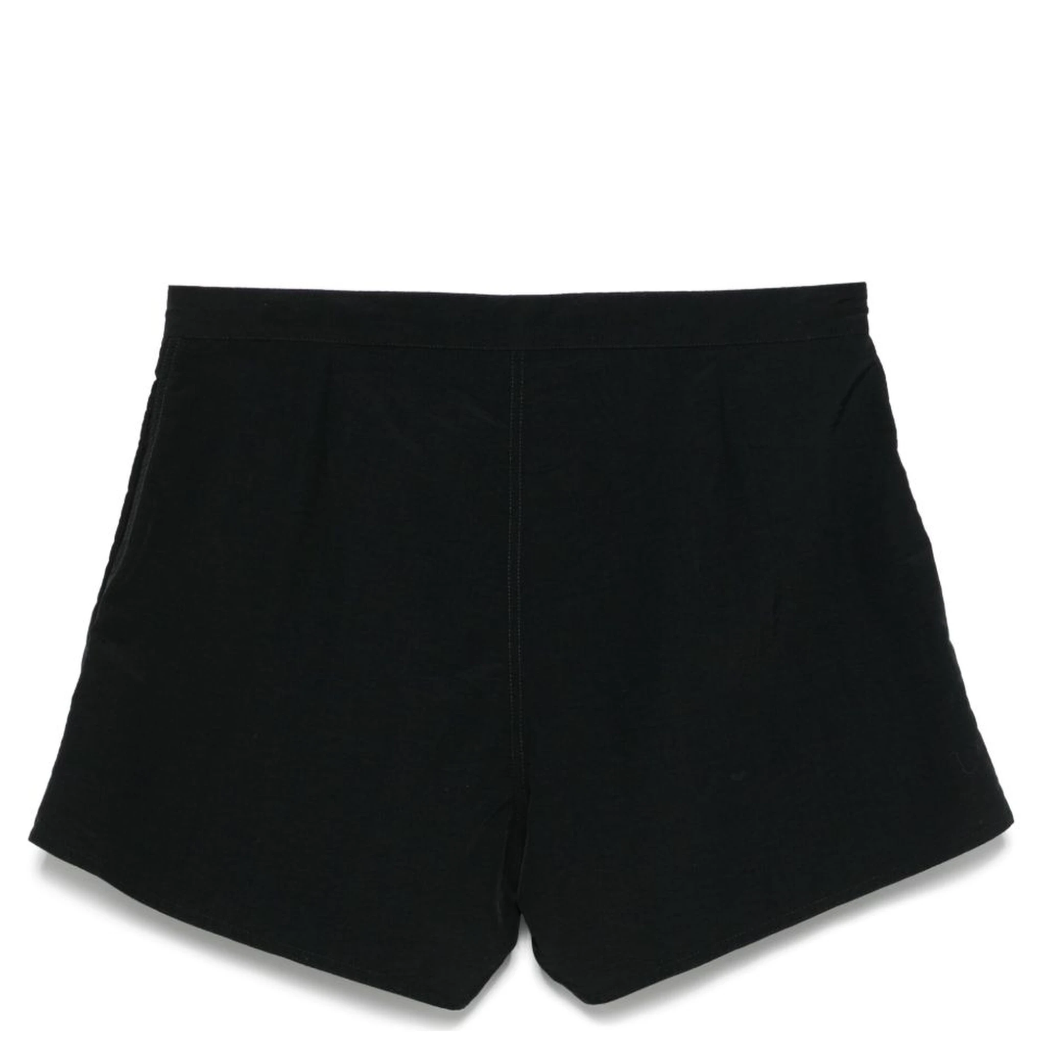 Slim-fit Short-length Swim Shorts In Black