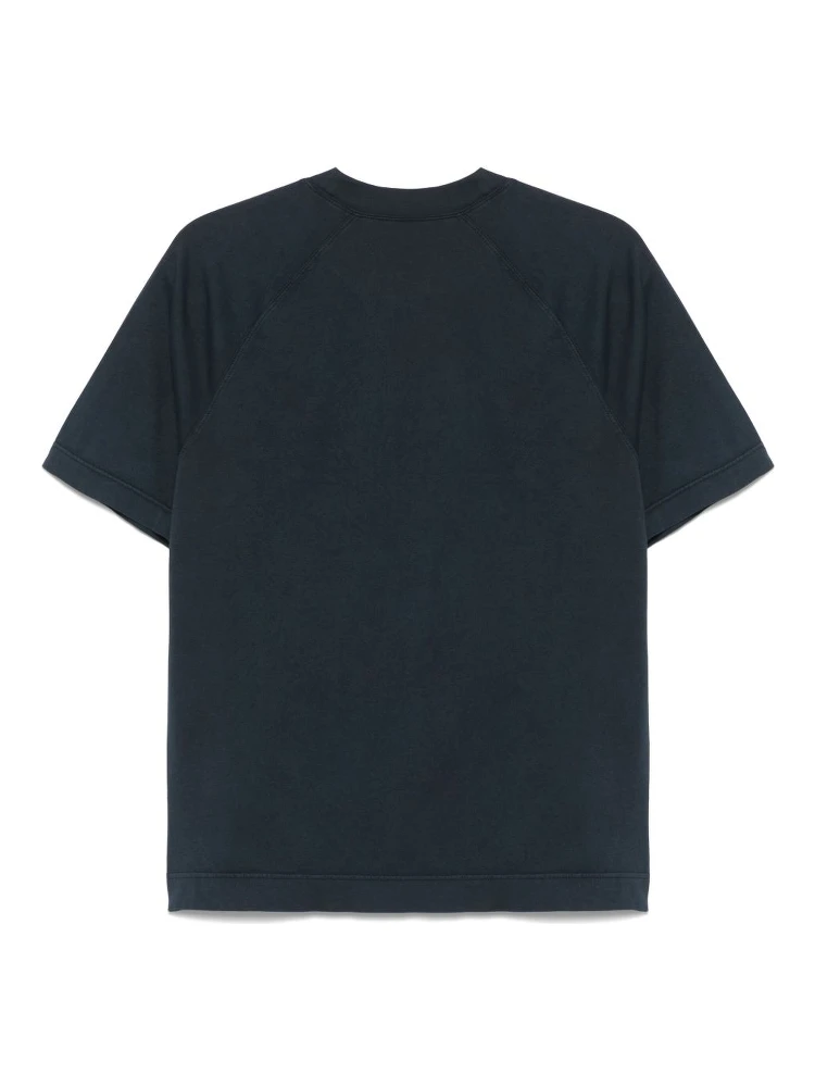 Crew Neck Cotton T-shirt In Black alternative